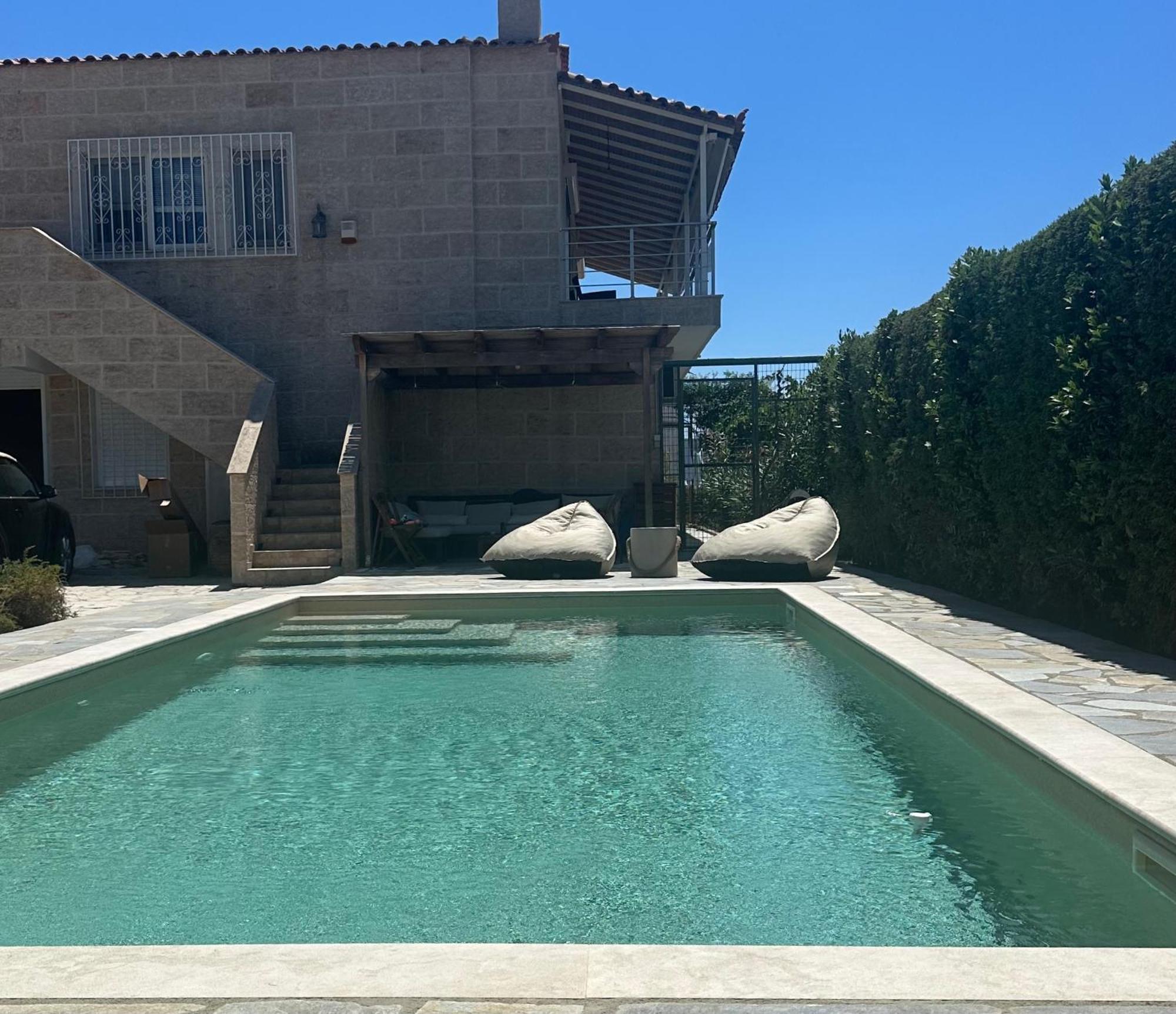 Villa Agia Marina 5M Walk To The Beach With Private Pool Extérieur photo