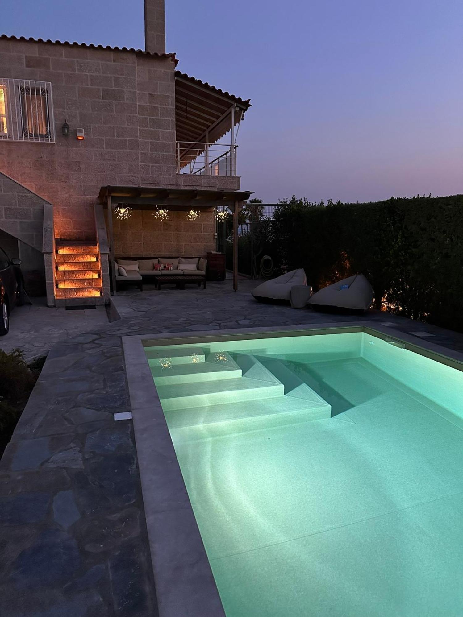 Villa Agia Marina 5M Walk To The Beach With Private Pool Extérieur photo